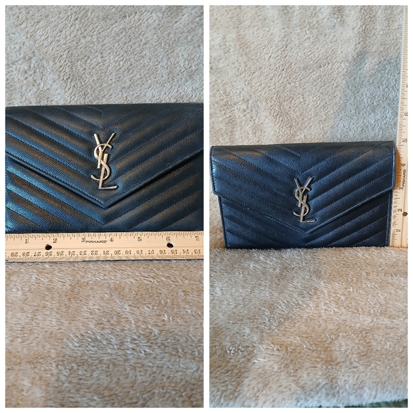 💯% Authentic YSL Envelope Wallet (no chain) - Picture 16 of 16